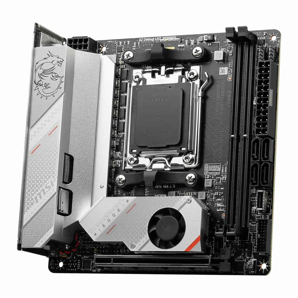 (image for) MSI AMD B650I EDGE WIFI AM5 PCIe4 DDR5 Mini-ITX Motherboard AMD EXPO